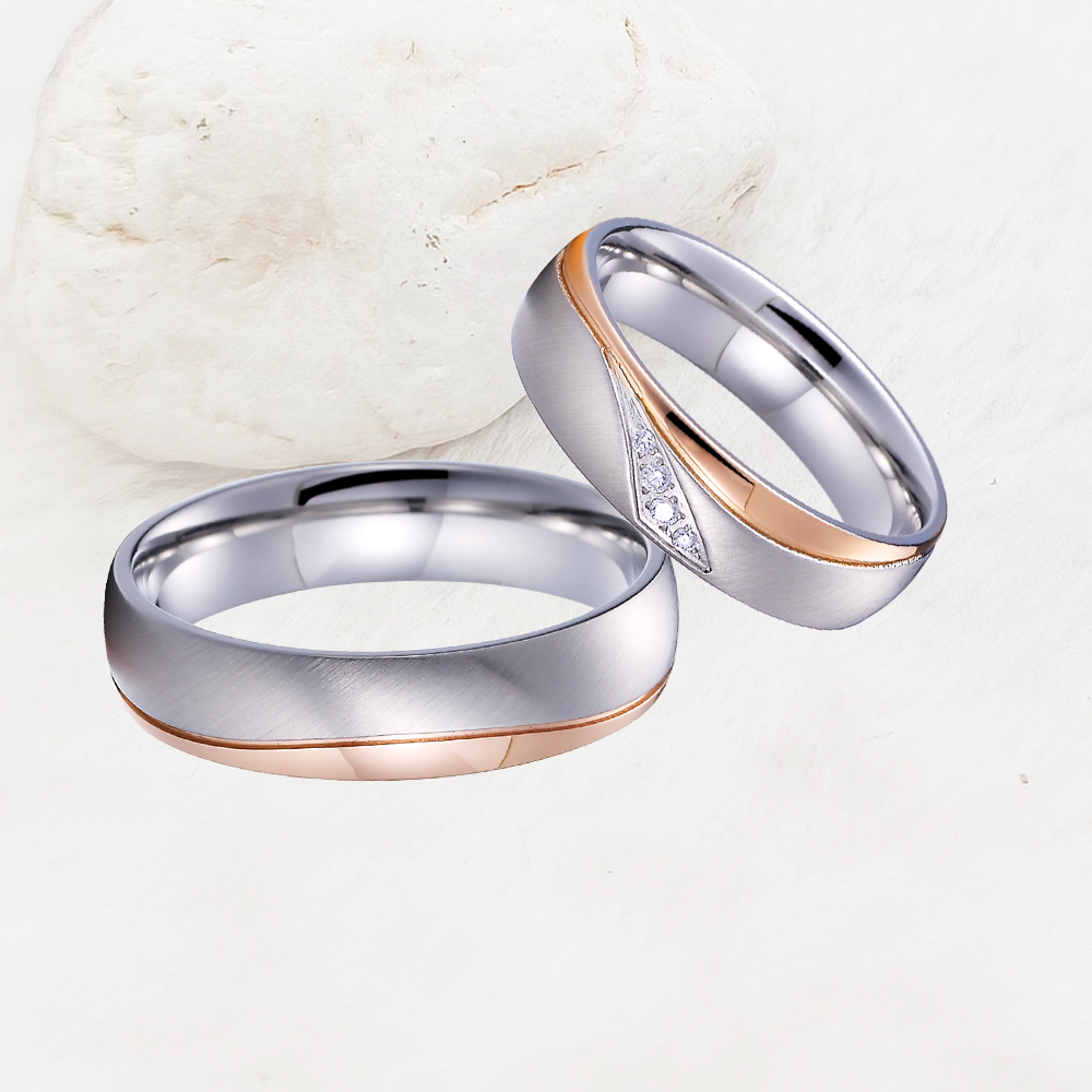 Titanium Steel Ring - Finger Rings For Girls Couples His