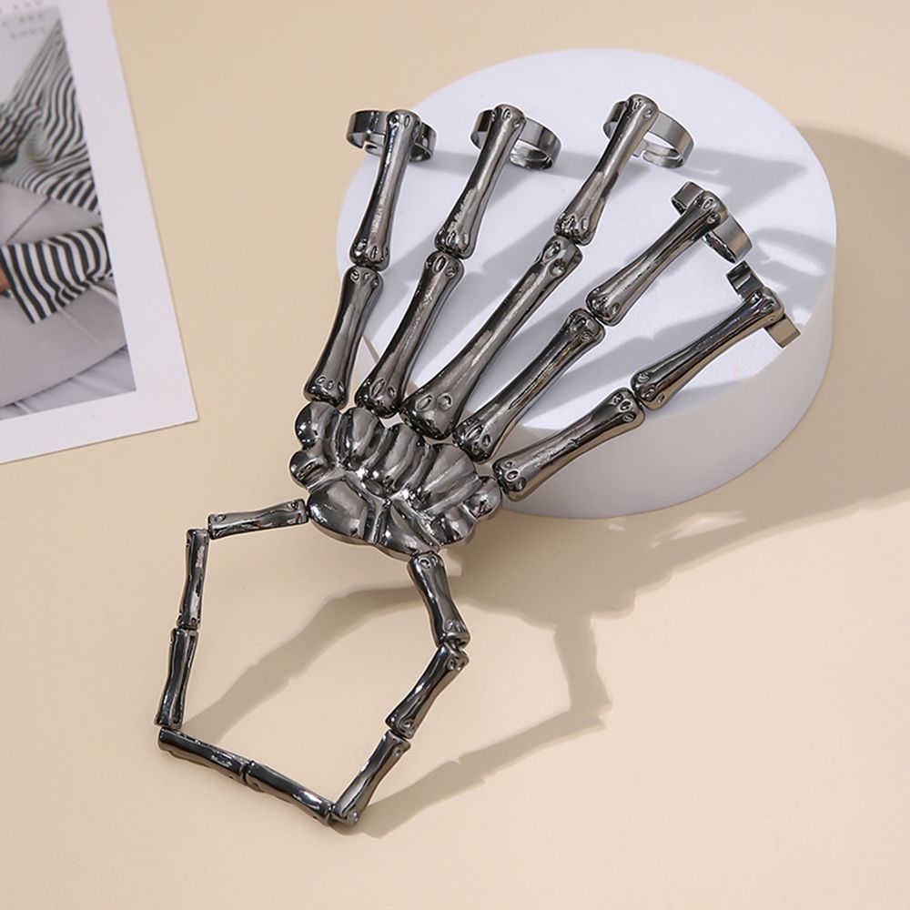 Metal Wristband Party Punk Got - Gothic Skull Ring review and price