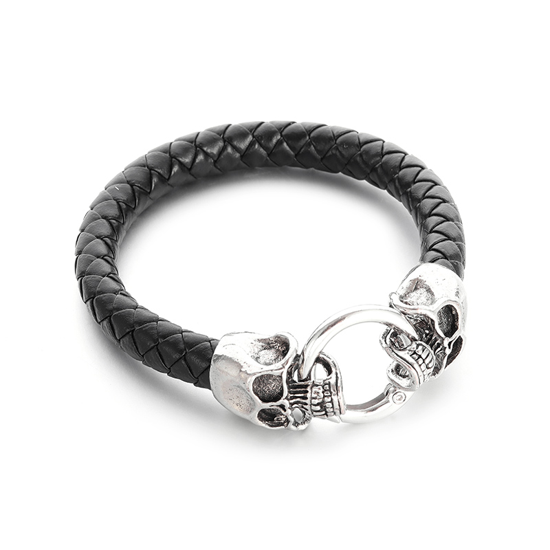 Gothic Double Skull Black Brai - Gothic Skull Ring review and price