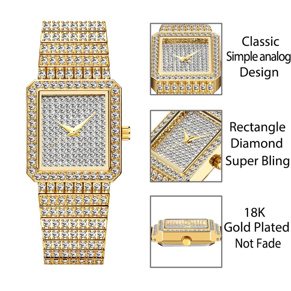 MISSFOX Diamond Watch For Wome - Jewelry Watches Gold review and price