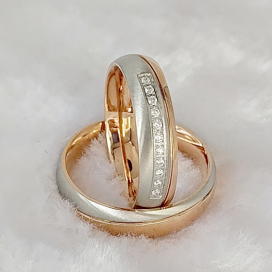 Designer Handmade 18K Rose Gol - Titanium Steel Ring review and price