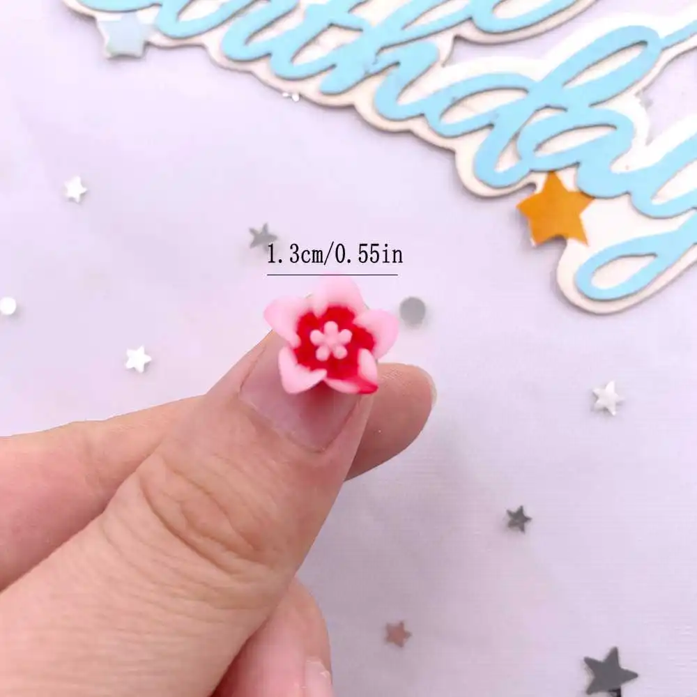 50pcs Resin 13mm Colorful 3D M - Paradise Jewelry & Watches Dolphin Mall review and price
