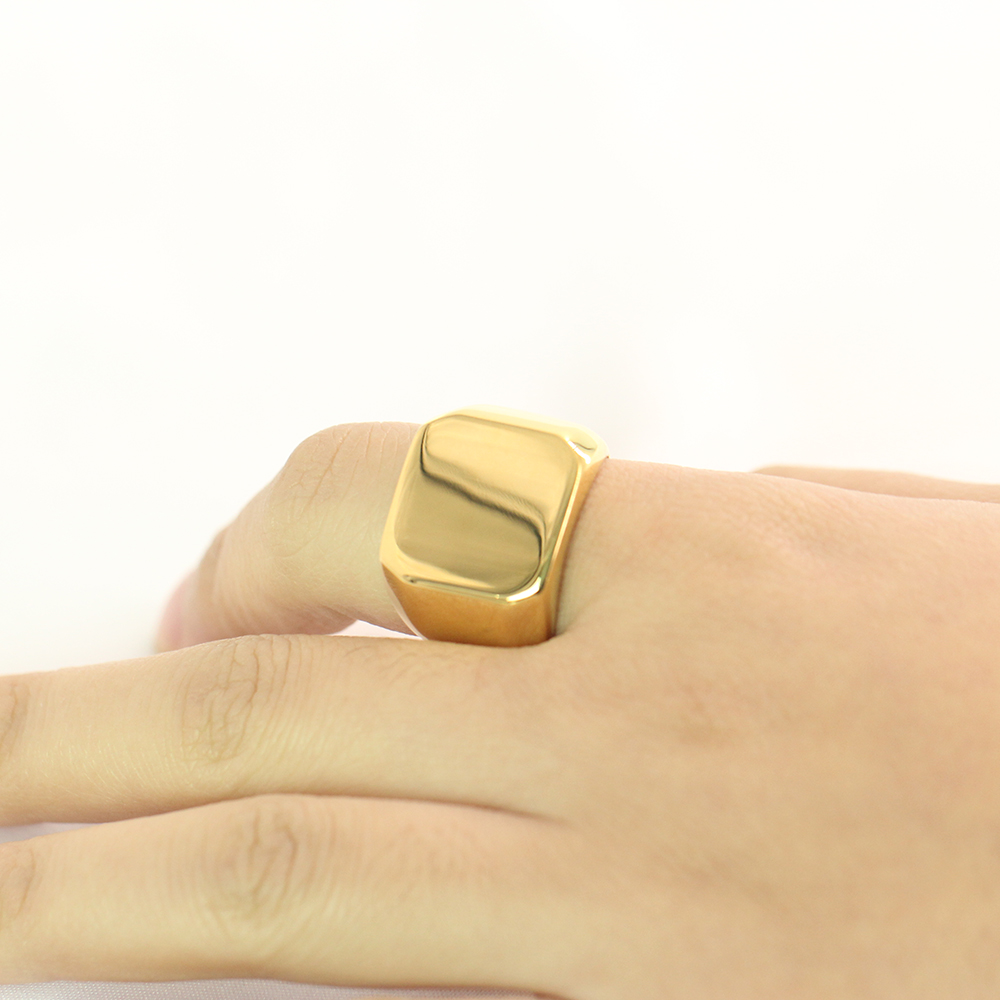 Free Engrave New Silver/Gold/B - Titanium Steel Ring review and price