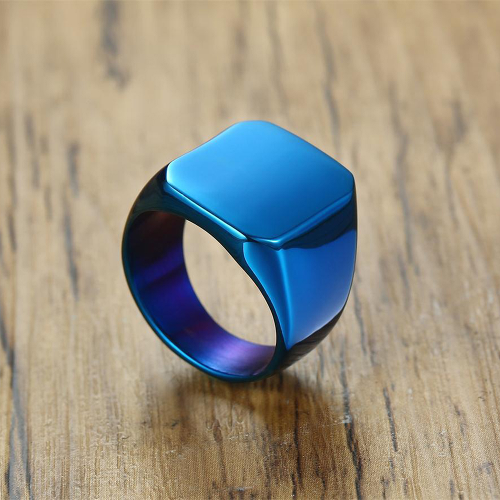 Free Engrave New Silver/Gold/B - Titanium Steel Ring review and price