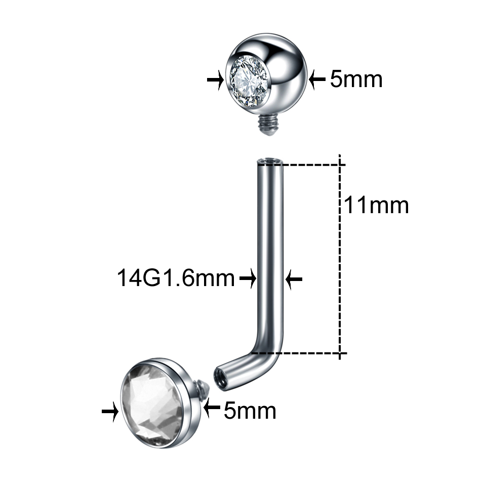1PC ASTM F136 Titanium Christi - Christina Jewelry & Watches Marguerite Ørestik Forgyldt Sølv review and price