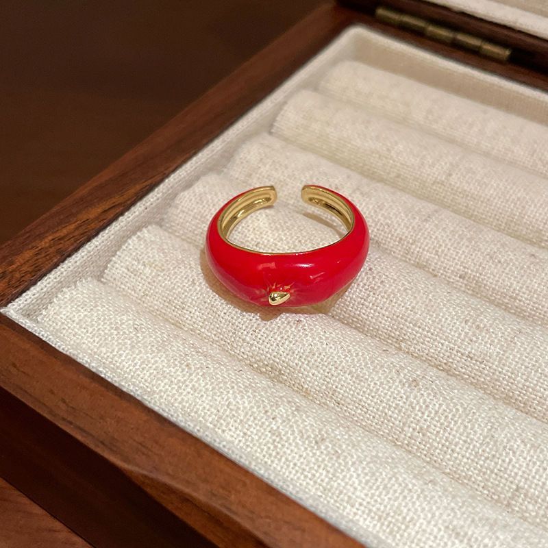 Christmas Apple Ring Red Cute  - Eve Jewelry & Watches Distribuidor Oficial Rolex Buenos Aires review and price