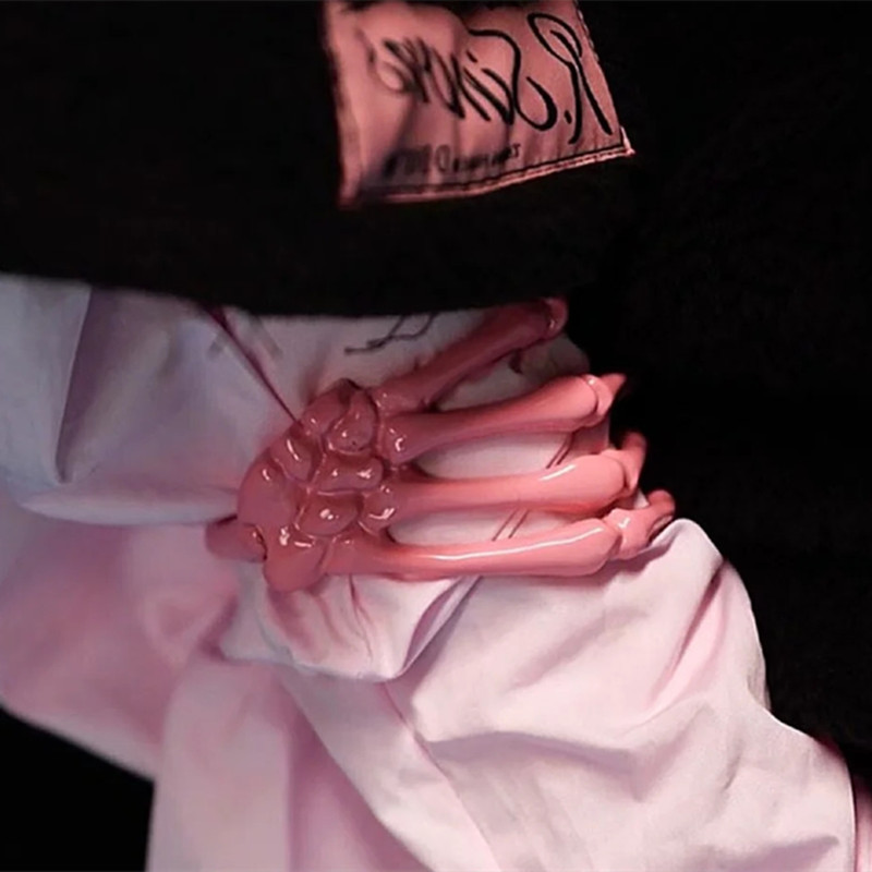New Punk Dark Skull Ghost Claw - Gothic Skull Ring review and price