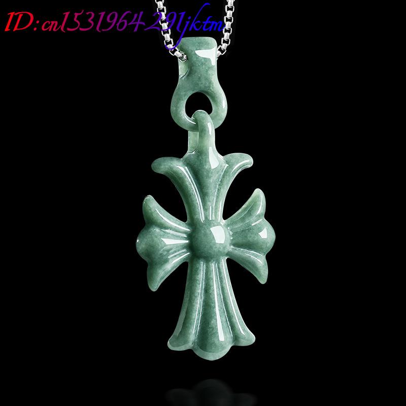 Natural Burmese Jadeite Cross  - Jewelry & Watches Spółka Z Ograniczoną Odpowiedzialnością Sp Z Oo review and price