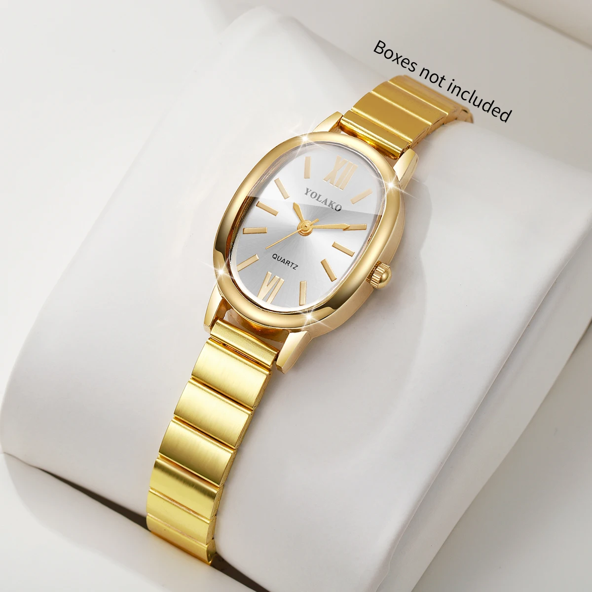 Fashion Irregular Dial Women Q - Jewelry Watches Gold review and price