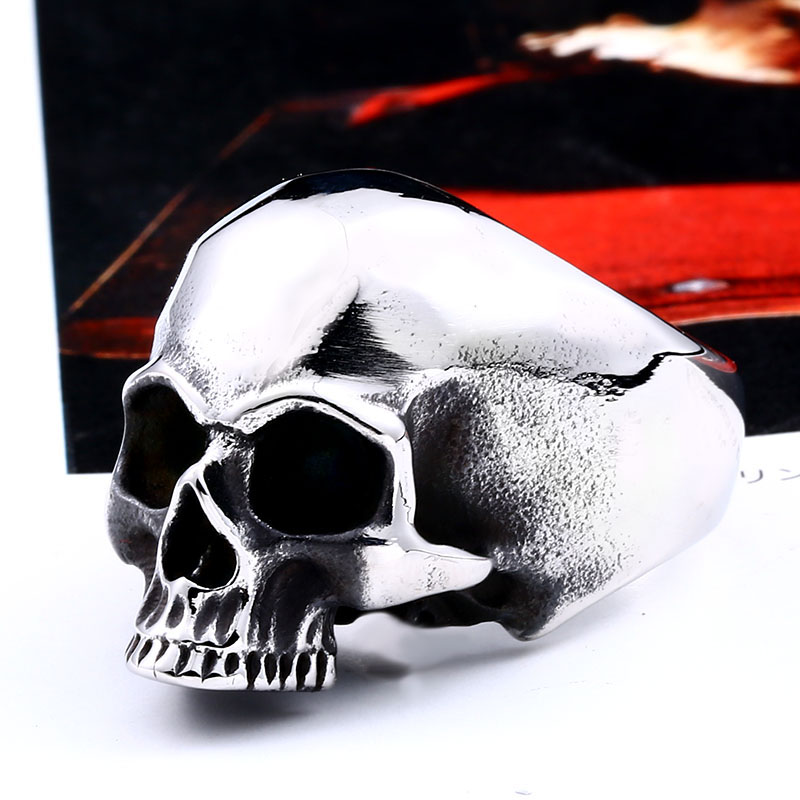 Beier 316L Stainless steel Vin - Gothic Skull Ring review and price