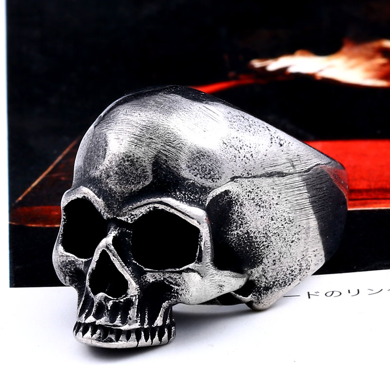 Beier 316L Stainless steel Vin - Gothic Skull Ring review and price