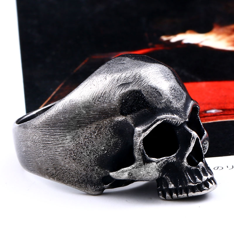 Beier 316L Stainless steel Vin - Gothic Skull Ring review and price
