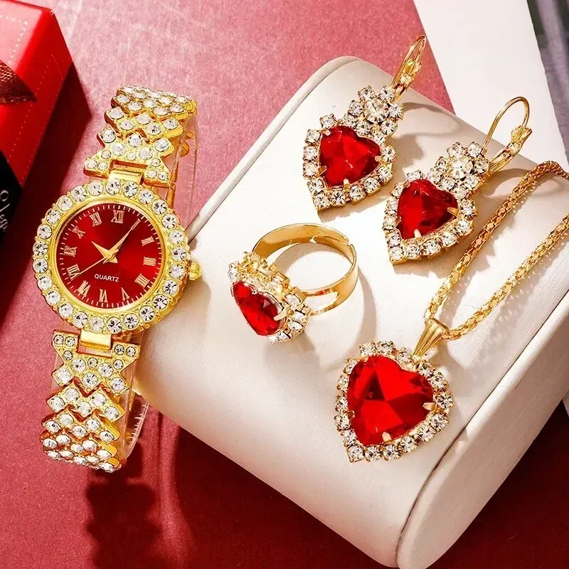 Golden Luxury Watch Women Ring - Jewelry Watches Gold review and price