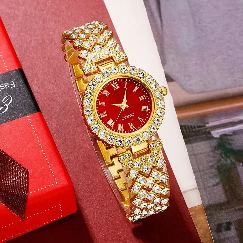 Golden Luxury Watch Women Ring - Jewelry Watches Gold review and price