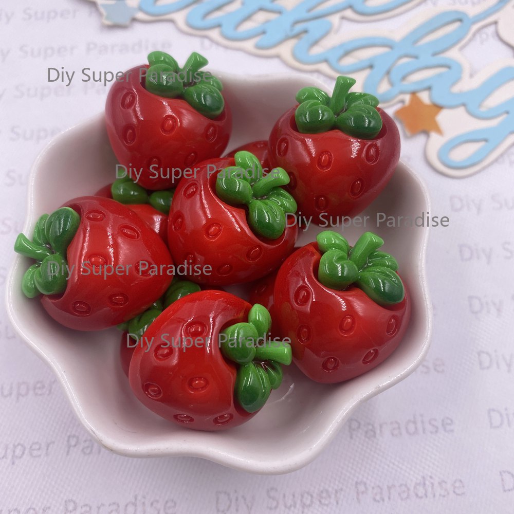 8PCS Resin Kawaii Colorful Red - Paradise Jewelry & Watches Dolphin Mall review and price