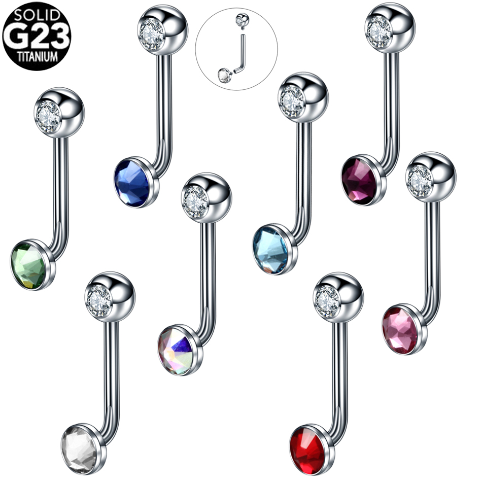 1PC G23 Titanium Crystal Chris - Christina Jewelry & Watches Marguerite Ørestik Forgyldt Sølv review and price