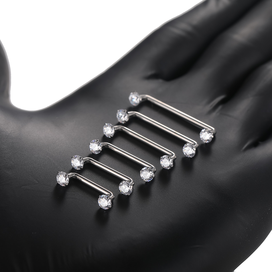 1PC Titanium Surface Piercing  - Christina Jewelry & Watches Marguerite Ørestik Forgyldt Sølv review and price