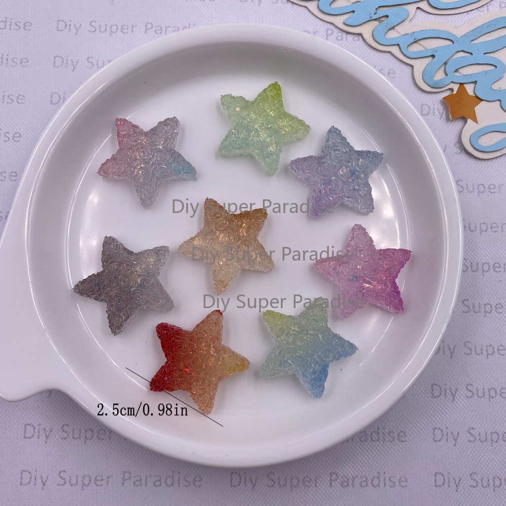 10PCS Resin Clear Candy Color  - Paradise Jewelry & Watches Dolphin Mall review and price