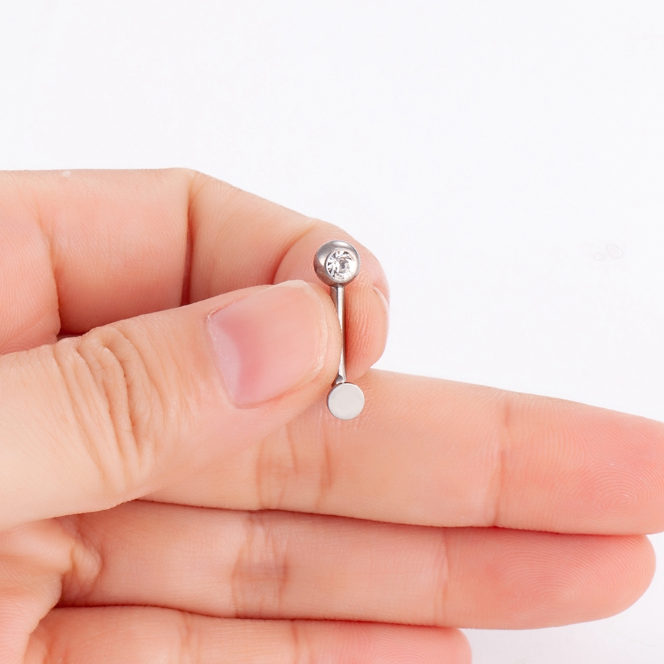 1PC Titanium Pussy Piercing Ch - Christina Jewelry & Watches Marguerite Ørestik Forgyldt Sølv review and price