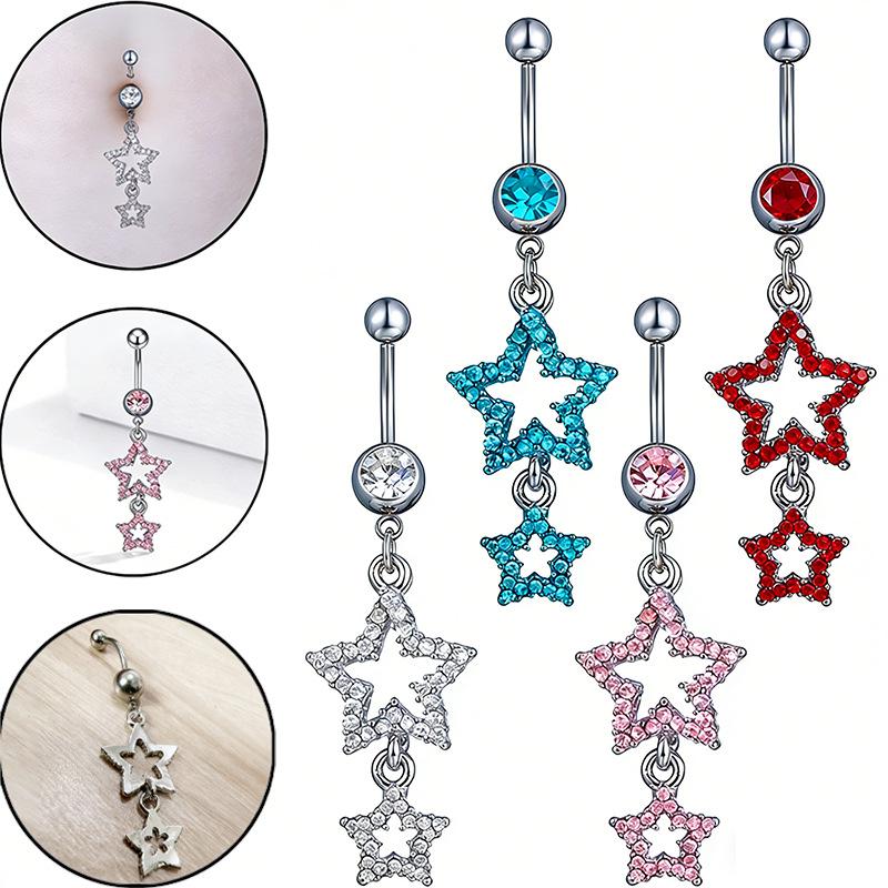 фButterfly Crystal Dangle Bell - Titanium Steel Ring review and price