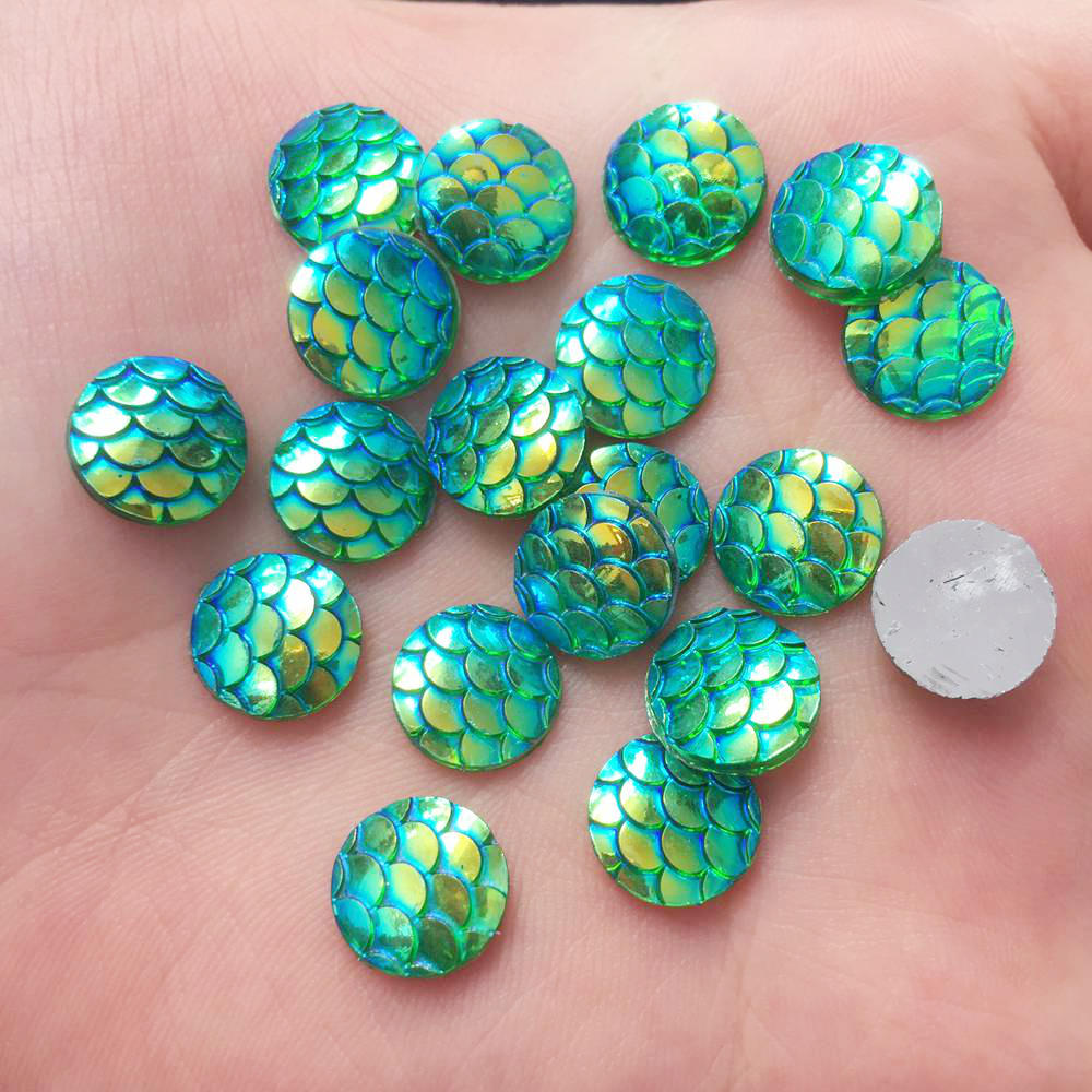 Shiny 100Pcs AB Resin 10mm Rou - Paradise Jewelry & Watches Dolphin Mall review and price