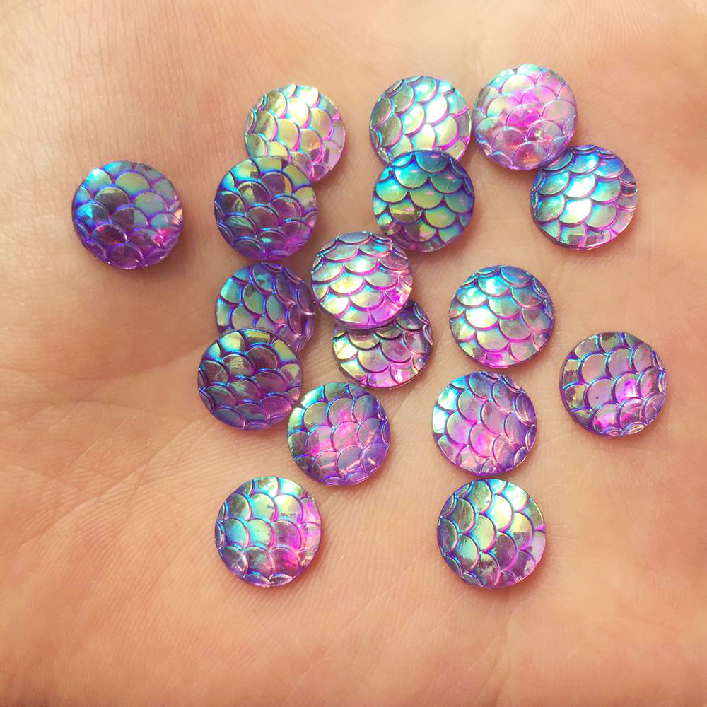 Shiny 100Pcs AB Resin 10mm Rou - Paradise Jewelry & Watches Dolphin Mall review and price